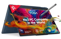 Lenovo Yoga 7 Intel Evo Core Ultra 7 155H Built-in AI 14"(35.5cm) WUXGA OLED 400Nits 2-in-1 Laptop (16GB/1TB SSD/Win 11/Office 21/Digital Pen/FHD+IR Camera/3 Mon. Game Pass/Teal/1.5Kg), 83DJ006YIN