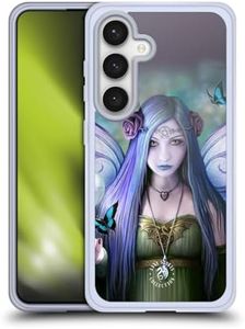 Head Case Designs Officially Licensed Anne Stokes Mystic Aura Fairies Soft Gel Case Compatible with Samsung Galaxy S24 5G