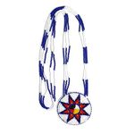 Native American Style Layered Beaded Necklace– Ukrainian beaded Necklace Native Handmade Seed Bead Necklace,Tribal ethnic beaded necklace (4 Direction Star (2.5 Inch Without Earrigns))