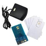 LTE WCDMA ICCID SIM USIM 4G Secure Card Reader Writer Programmer with 5pcs Blank Programable Card + SIM Personalize Tools by XCRFID