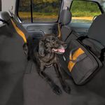 Kurgo Wander Hammock Cover, Dog Car Seat Protector, Durable Scratch-Resistant Material, Waterproof, Black,55" Wide