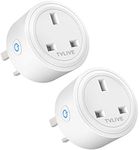 Smart Plug, TVLIVE 2 Pack 13A Smart Plugs WiFi Outlet Works with Amazon Alexa(Echo, Echo Dot), Google Home, IFTTT, Wireless Smart Socket, Remote Control, Schedule and Timer Function, No Hub Required