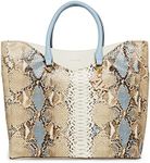 Anne Klein Printed Tote, Skye isle Snake/Anne White/Skye isle