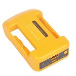 Battery Adapter for Dewalt 18V/20V Battery Adaptor with USB-A Charger & Type-C Power Source Charger for Dewalt 20v 18V MAX Lithium Battery（Adapter Only）