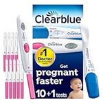 Clearblue Digital Ovulation And Pregnancy Test - Trying For A Baby Kit. Proven To Help You Get Pregnant. 10 Digital Ovulation Tests And 1 Rapid Detection Pregnancy Test