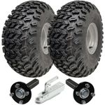 22x11.00-8 Utility ATV Quad Trailer Kit Wheels Axles & Hitch P334 Capacity 750kg