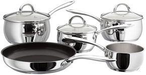 Judge Saucepan Set, Stainless Steel Silver, 5 Pieces