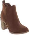 MIA Womens Erik Leather Casual Ankl