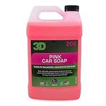 3D Pink Car Wash Soap (1 Gallon) - 