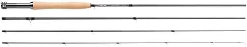 Greys Lance 9' 5wt Fly Fishing Rod, 4-Piece Intermediate Modulus Carbon Blank, Anodised Alloy Reel Seat, AAA Cork Handle