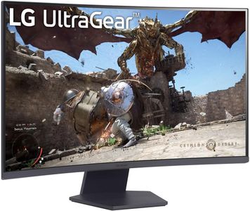 LG UltraGear 32" Curved Gaming Monitor – 1440p, 180Hz, 1ms, FreeSync
