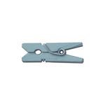LWR CRAFTS Wooden Mini Clothespins 500 Per Pack 1" 2.5cm (Light Blue)
