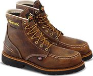 Thorogood Men's 1957 Series - 6" Moc Toe, MAXWear90 Waterproof Safety Toe Boot