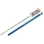 Digi-Sense Calibrated Long Stem Digital Pocket Thermometer, 8" L, -58 to 302F/-50 to 150C