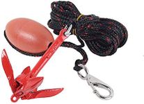 Kayak Folding Anchor Kit with 10m Rope Bag 0.7kg