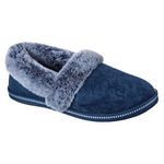 Skechers Women's Cozy Campfire Team Toasty Slipper, Navy, 2 UK