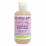 California Baby Overtired and Cranky Shampoo and Body Wash - Hair, Face, and Bod