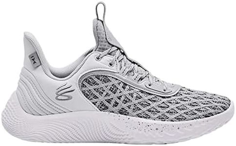 Under Armour Curry Flow 9 Team Basketball Shoes, White-mod Gray, 10