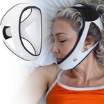 PrimeSiesta: Anti Snore Chin Strap for CPAP Users - Snore Stopper & CPAP Chin Strap - Breathable & Flexible Chin Strap for Snoring - Adjustable CPAP Chin Straps for Men and Women (Small)