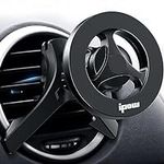 IPOW Fits for Magsafe Car Phone Holder Magnetic Phone Mount Strongest Magnet Compatible with iPhone 15 14 13 12 Pro Max Plus Mini, Air Vent Clip Cell Phone Holder, Charging Not Supported,