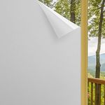 HomeVera Frosted GlassFilm Window Film Window Sticker Glass stickerFor Privacy, Heat Control UV Blocking for Home, Office & Bathroom (16 Inch X 48 Inch)