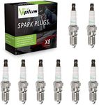 Vplus 8PCS Platinum Spark Plug, Replaces# 3186, TR5GP Compatible with Chevy Silverado 1500 2500 HD, Tahoe, Sierra 1500, Suburban 1500, Express 2500 3500, Escape, Yukon,Corvette 5.3L 6.0L V6 V8