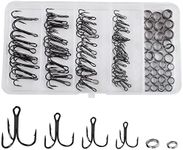 Treble Hooks and Split Rings Kit, 1