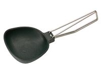 Snow Peak Folding Nylon Cooking Ladle for Camping/Hiking, Black