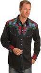 Scully Floral Tooled Embroidered Sn