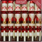 Robin Reed 12 x 12 Christmas Crackers - Santa with jingle bells