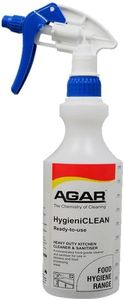 Agar Hygieni Clean Food Grade Cleaner and Sanitiser 500ml Empty Bottle