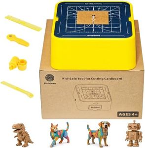 BinfeiMart | Kids Safe Cardboard Cutting Power Tool, Toy Construction Tools for Kids, STEM STEAM Educational Toy for Ages 4+, DIY Craft Tool for Boys & Girls, Hands-On Learning Creative Projects