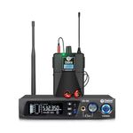 D Debra Audio PRO ER-102 UHF IEM Mono Wireless in Ear Monitor System with Monitoring Type for Stage, Band, Recording Studio,Guitar, Live Performance(Single Channel, 1 Bodypack)