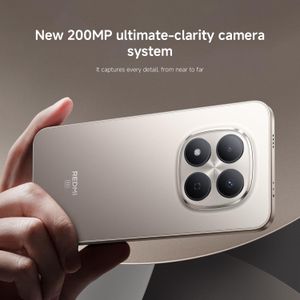 XIAOMI Redmi Note 15 Pro 5G Smartphone, 12+512GB, 200MP Camera, 6.83" AMOLED, Black
