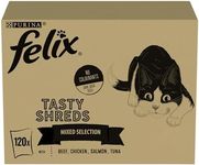 Felix Tasty Shreds Adult Wet Cat Fo