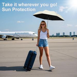 BAODINI Mini UV Travel Umbrella – Compact Lightweight Sun Protection