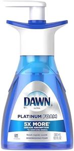 2 Pk. Dawn Ultra Platinum Foam Dishwashing Fresh Rapids Scent 10.1 fl oz 190 Pumps (20.2 Fl Oz 380 Pumps Total)