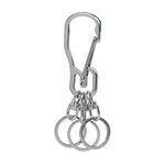 LABEN Quick Release Key Chain With Three Key Rings