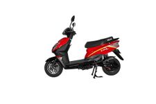 ZELIO GRACYi Electric Scooter |60V/32AH Lead Acid Battery | Runs Approx. 55-60 km on Single Charge | Non RTO | Single Disc Brake | CHARGING TIME 7-8 Hrs| ALLOY WHEEL | (Red/Black)