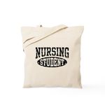 CafePress Nursing Student Tote Bag Natural Canvas Tote Bag, Reusable Shopping Bag