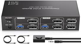 TJCXELE Displayport KVM Switch Dual