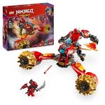 LEGO NINJAGO Kai’s Mech Storm Rider - Ninja Toy with a Flying Motorbike, Action Figure & 3 Minifigures - Birthday Gift Idea for 7 Plus Year Old Boys, Girls and Dragons Rising Fans 71830