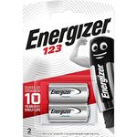 Energizer CR123 Batteries, 3V Lithium Battery, 2 Pack