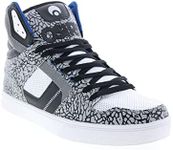 Osiris Men's Clone Skate Shoe, Elephant Black White, 8