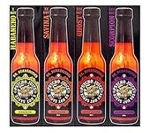 Psycho Juice Mini Four Pack Chilli & Hot Pepper Sauce 59 ml (Pack of 4)