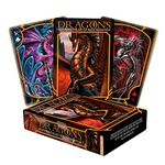 AQUARIUS Ruth Thompson Dragons Playing Cards – Dragon Themed Deck of Cards for Your Favorite Card Games - Officially Licensed Ruth Thompson Merchandise & Collectibles