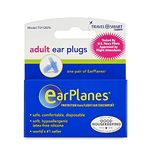 EarPlanes Original Earplugs for Children/Smaller Ears, Pressure Filtering Protection for Airplane Travel (1 Pair)