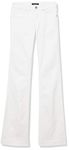 True Religion Women's Becca Mid Rise Bootcut Jean, Optic White, 34