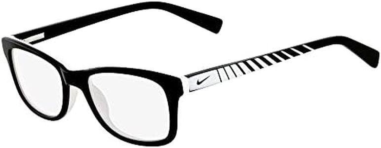 NIKE Eyeglasses 5509 010 Black/White Black 48MM