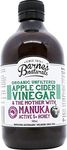 Barnes Naturals Organic Unfiltered Apple Cider Vinegar with The Mother and Manuka Honey 500 ml